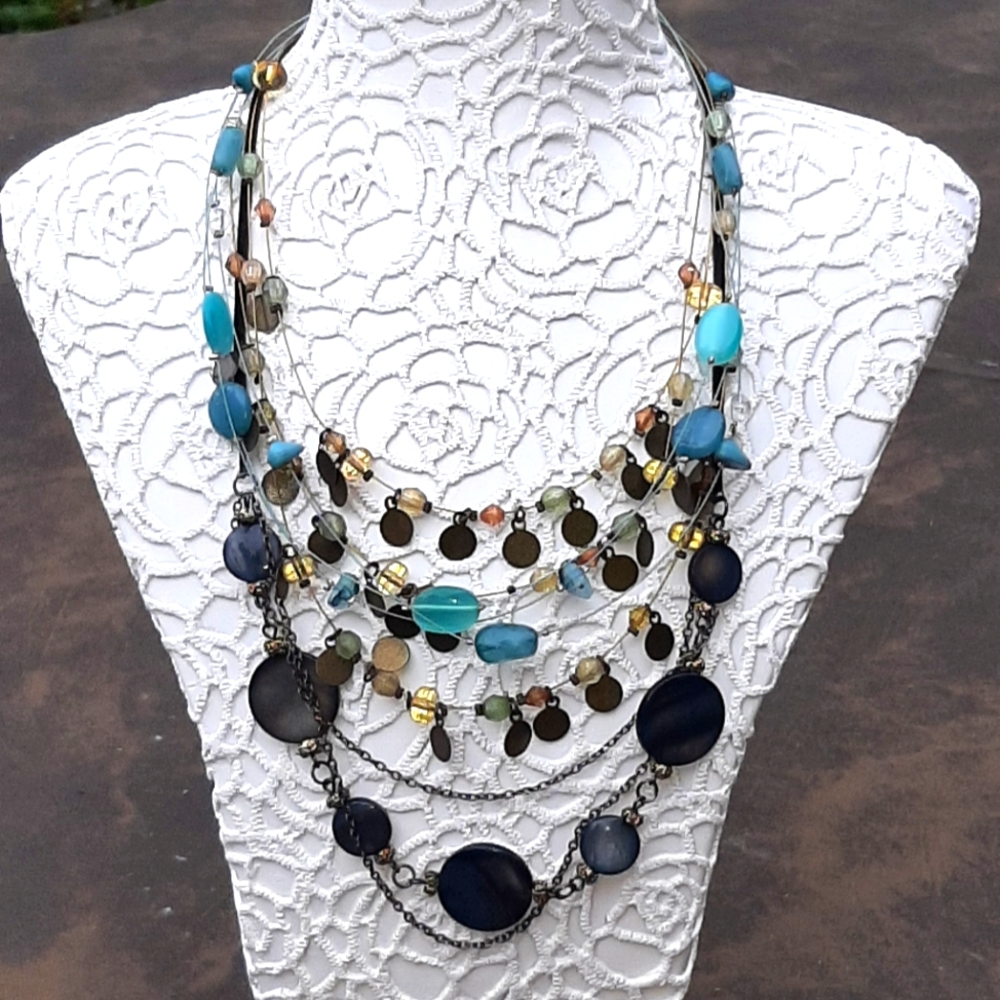 “Under the Sea" Set of 3 Necklaces